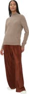 Gobi Cashmere Cashmere Mock Neck Sweater