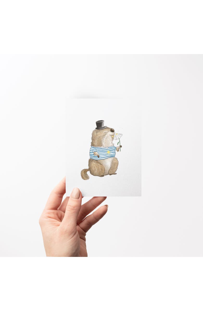 Ramus & Co Everyday Greeting Card Pack (3ct) "Groundhog Sunshine", Alternate, color, Multi-Pack