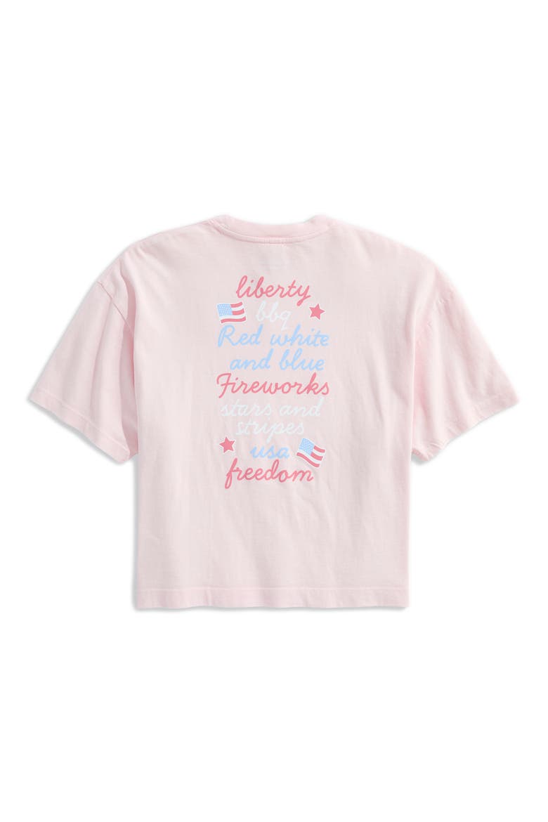 Boxy Graphic T-Shirt, Alternate, color, PINK DRINK