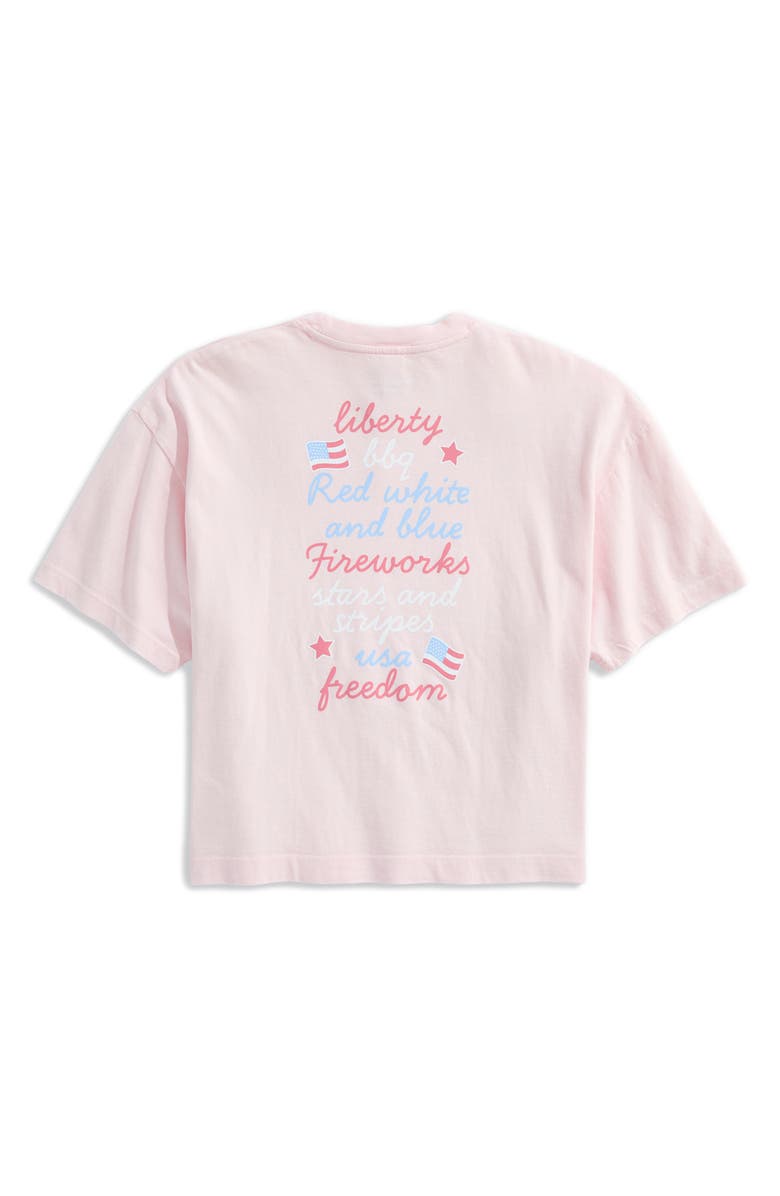 vineyard vines Boxy Graphic T-Shirt, Alternate, color, Pink Drink