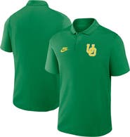 Nike Men's Nike Green Oregon Ducks Primetime Victory Legacy Vault Logo Performance Polo