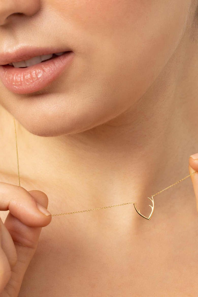 14K Gold Central Park Necklace, Alternate, color, Yellow Gold