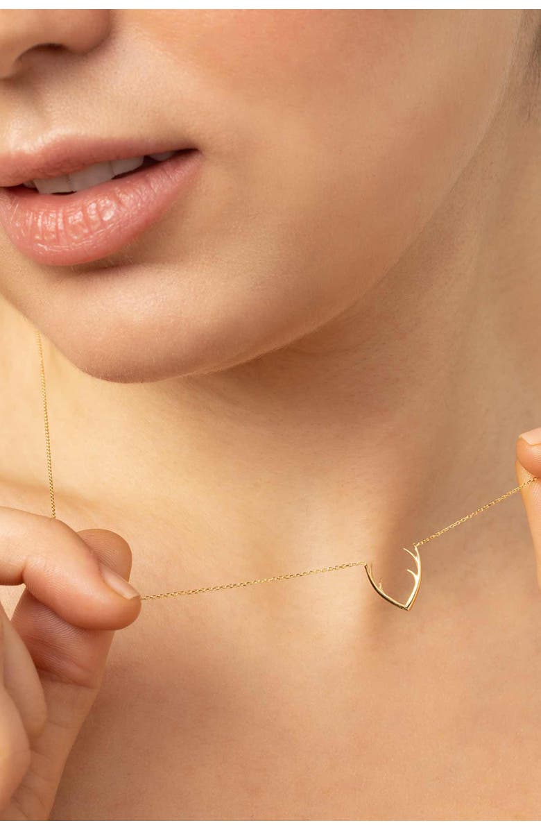 Oradina 14K Gold Central Park Necklace, Alternate, color, Yellow Gold