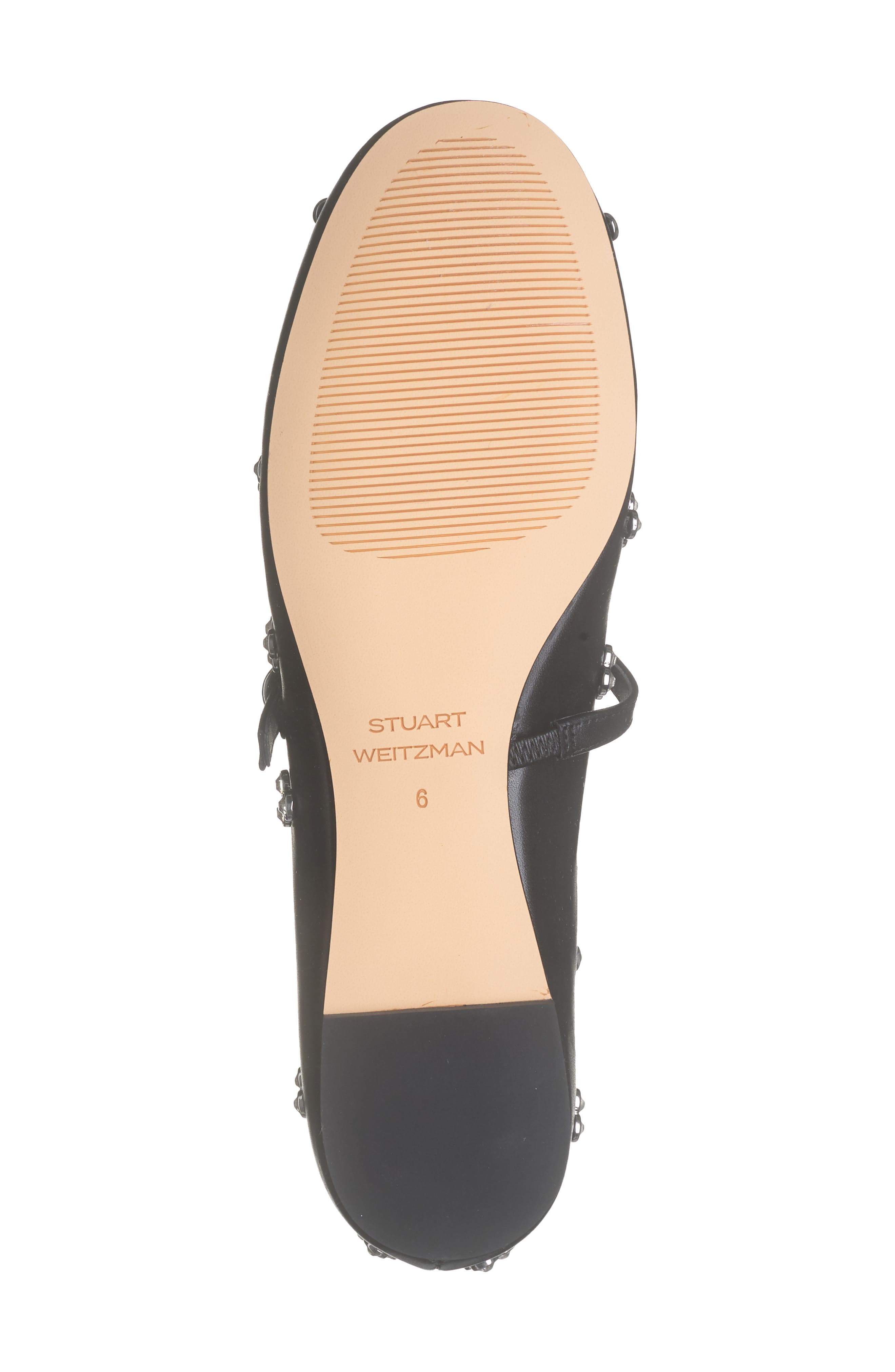 Stuart Weitzman Tammy Crystal Mary Jane Flat, Alternate, color, 