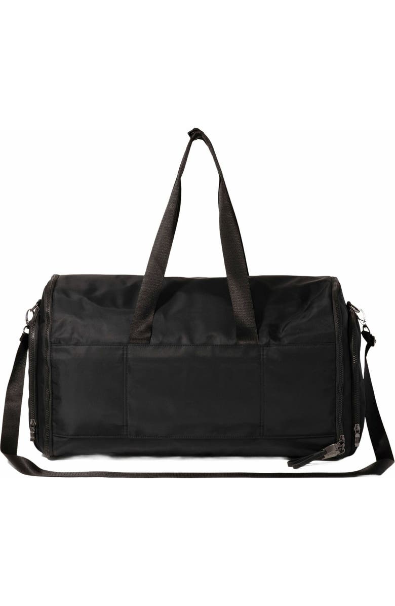BAGGALLINI Madison 2 in 1 Garment Duffel Bag, Alternate, color, Black Twill