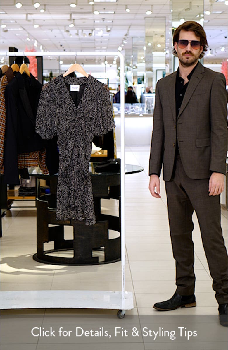 Vivienne Ruched Chiffon Dress, sales video thumbnail