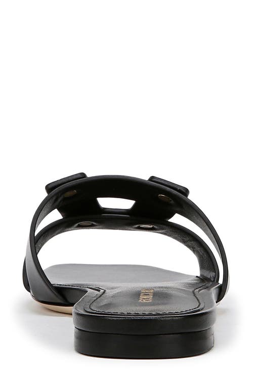 Shop Veronica Beard Via Slide Sandal In Black