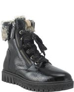 Ron White Isla Waterproof Crinkled Boot with Faux Fur Lining