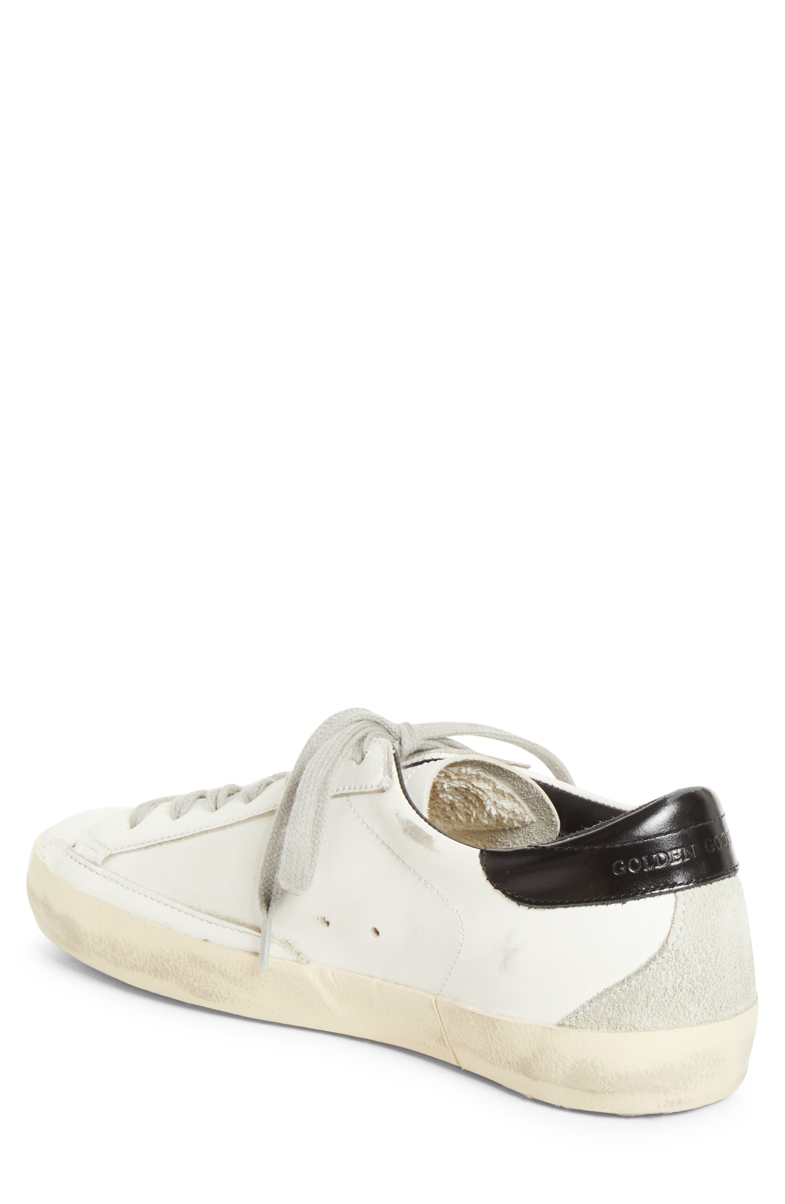 Golden Goose Super-Star Sneaker, Alternate, color, White/ Ice/ Black
