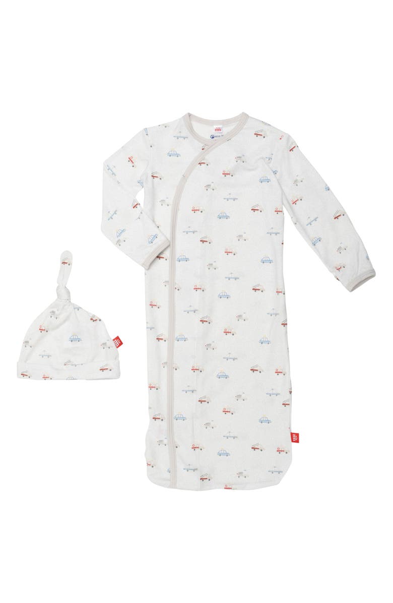 Magnetic Me Hug Dispatcher Magnetic Gown & Hat Set, Main, color,