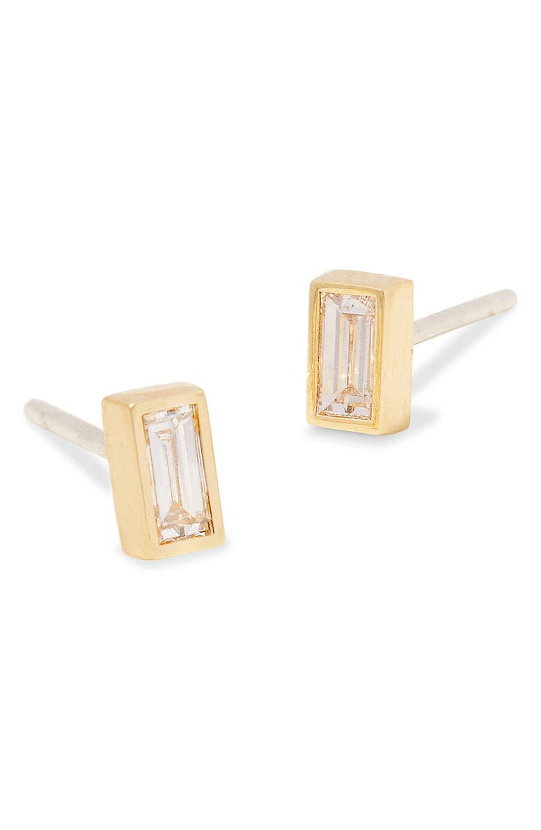 Brook and York Eli Diamond Earrings, Alternate, color, Gold