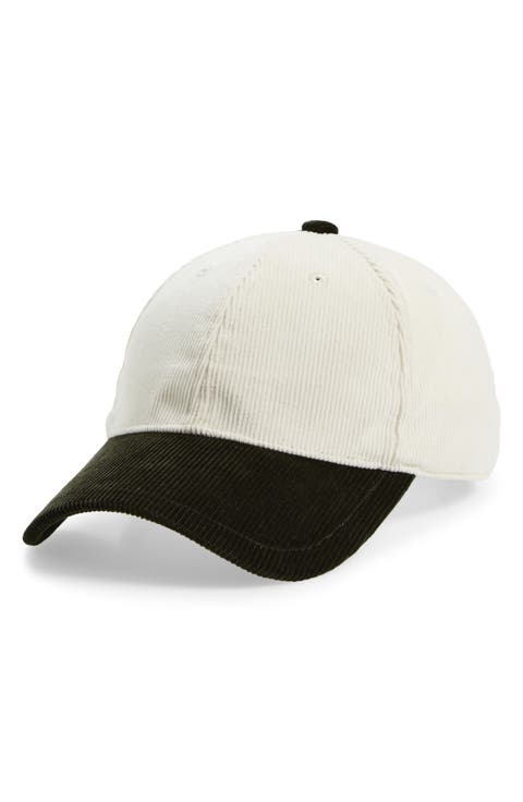 Harlow Cotton Corduroy Baseball Cap