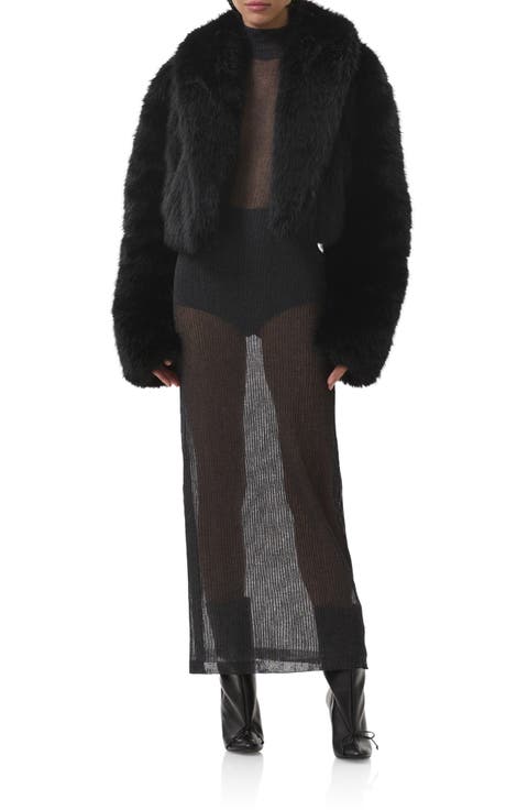 Stephanie Faux Fur Jacket