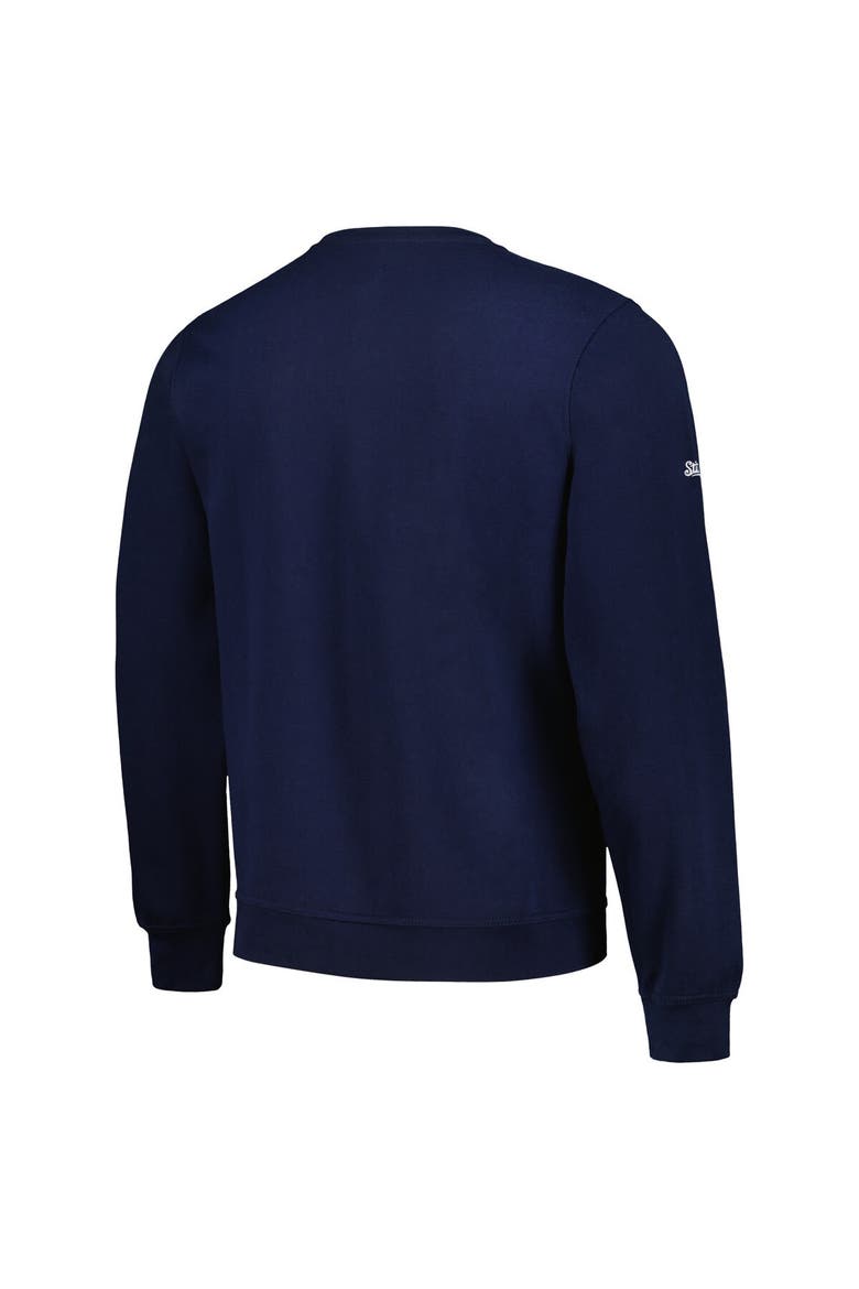 Men's Stitches  Navy Detroit Tigers Pullover Sweatshirt, Alternate, color, Navy