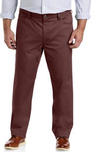 Oak Hill Premium by DXL Straight-Fit Tech Pants | Nordstrom 