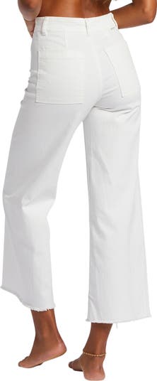 Free Fall Stretch Crop Wide Leg Pants