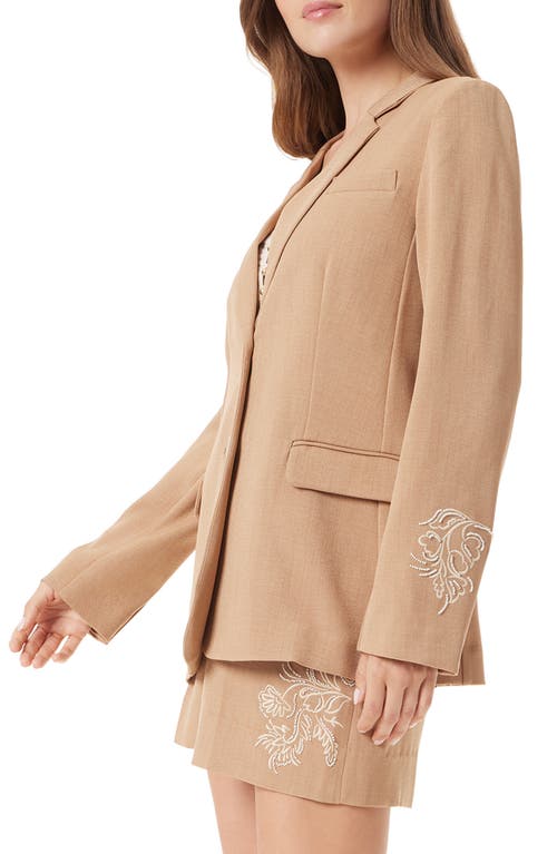 SAM EDELMAN SAM EDELMAN FALLON BEAD DETAIL SLIM BLAZER 