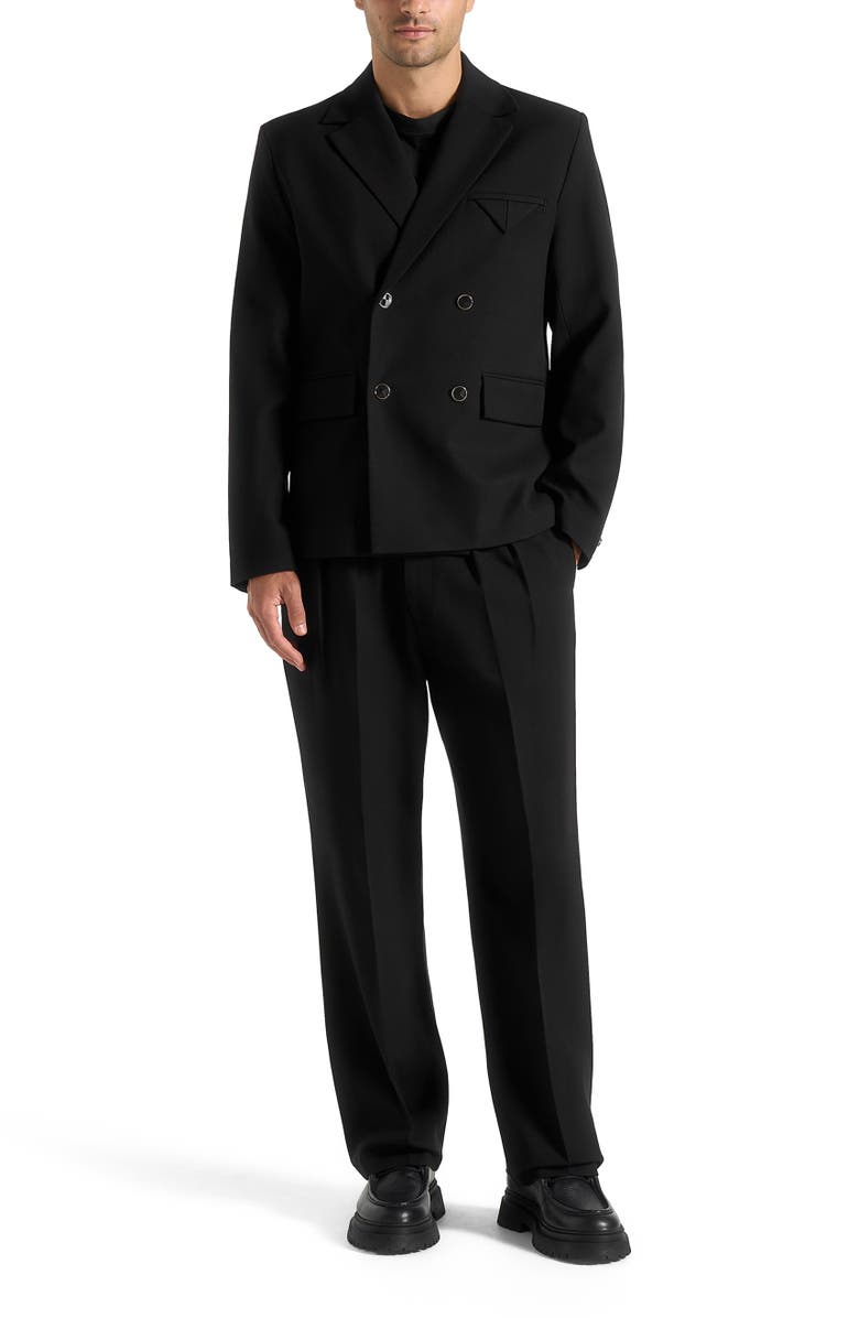 Manière De Voir Didier Double Breasted Tailored Suit Jacket, Alternate, color,