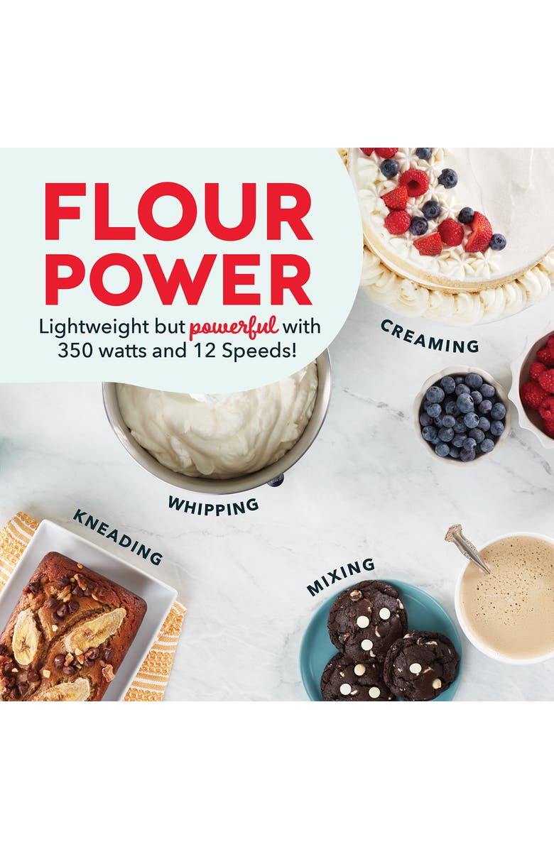 Dash Tilt-Head 3.5-Quart Stand Mixer, Alternate, color, Grey