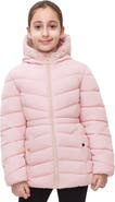 Rokka&Rolla Kids' Shower Resistant Puffer Jacket