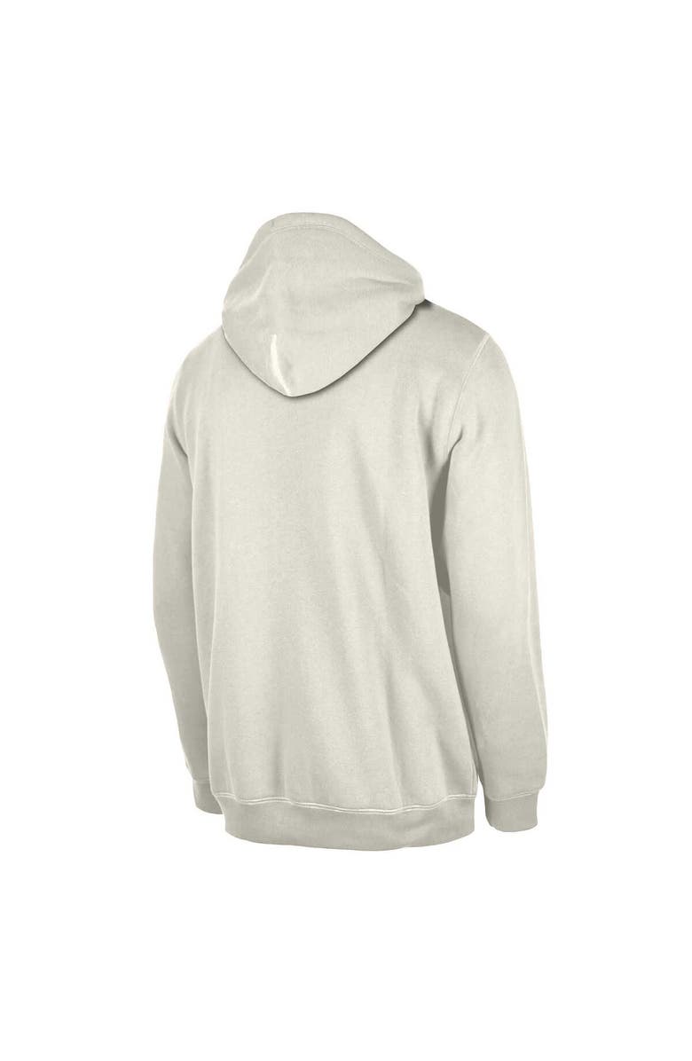 New Era Men's New Era Cream Seattle Seahawks Historic 3rd Down Pullover Hoodie, Alternate, color, Cream