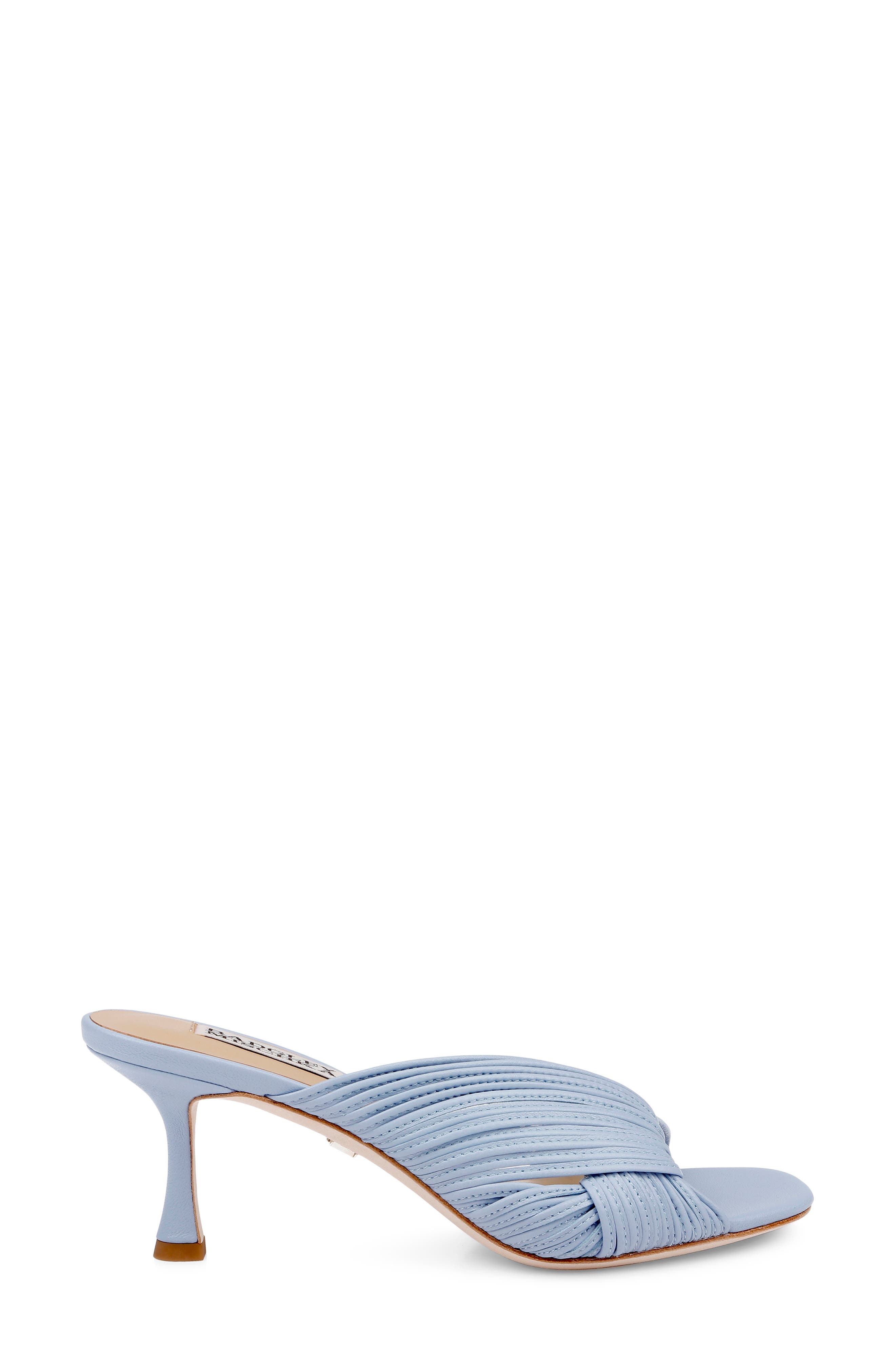 Winta Slide Sandal, Alternate, color, AQUA LEATHER