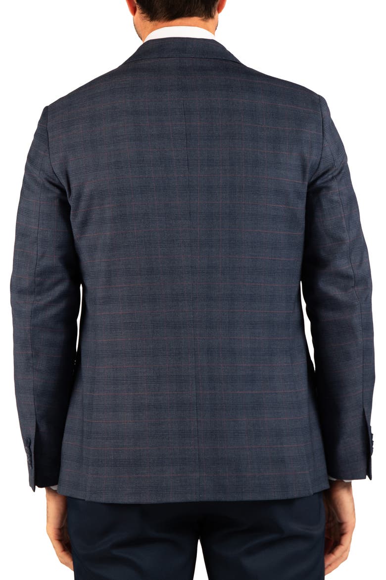 Plaid Sport Coat, Alternate, color, CHARCOAL