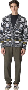 Missoni Cotton-blend Cardigan With Check Pattern