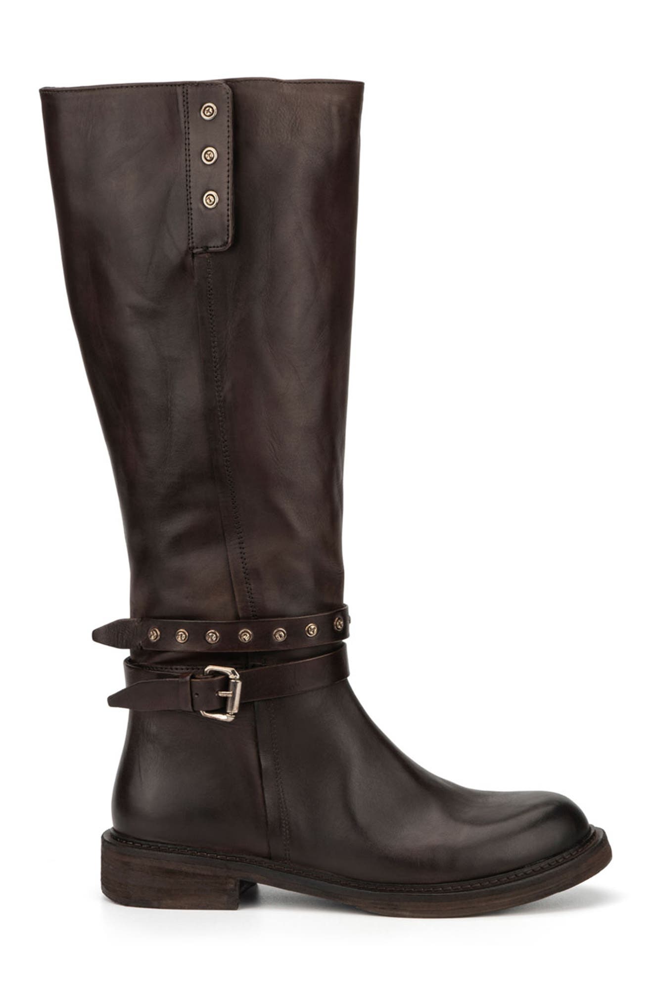 VINTAGE FOUNDRY Reign Studded Boot, Alternate, color, Brown