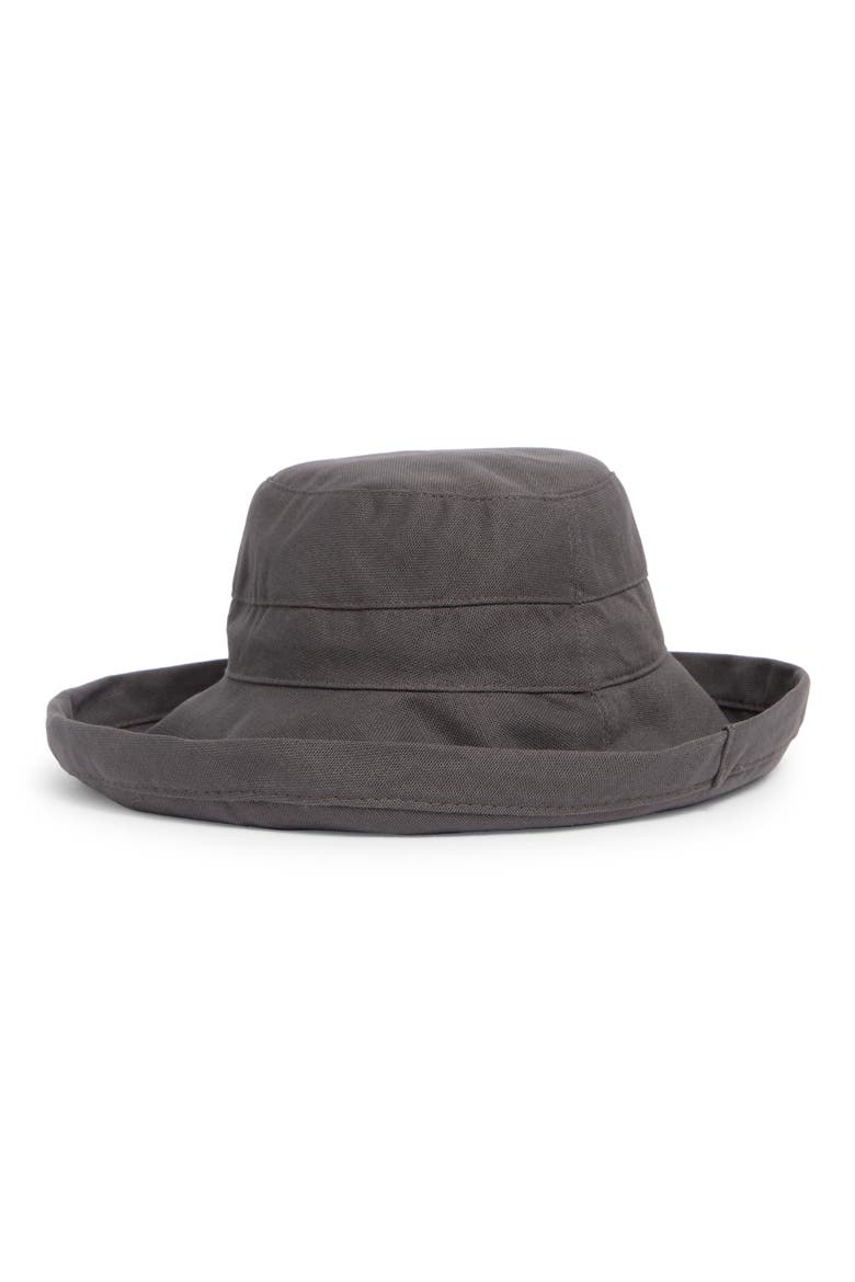 Cloth UPF 50+ Hat, Alternate, color, CHARCOAL