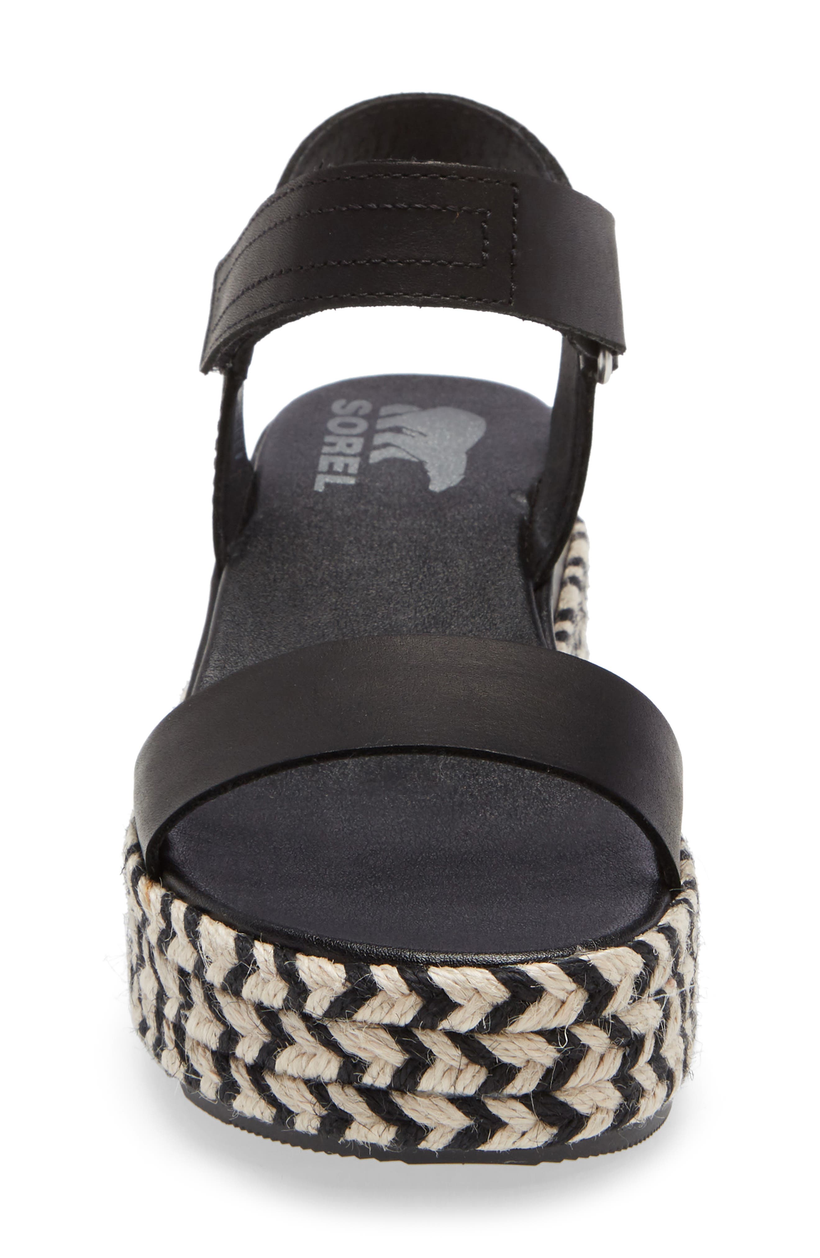 SOREL Cameron Flatform Sandal, Alternate, color, 