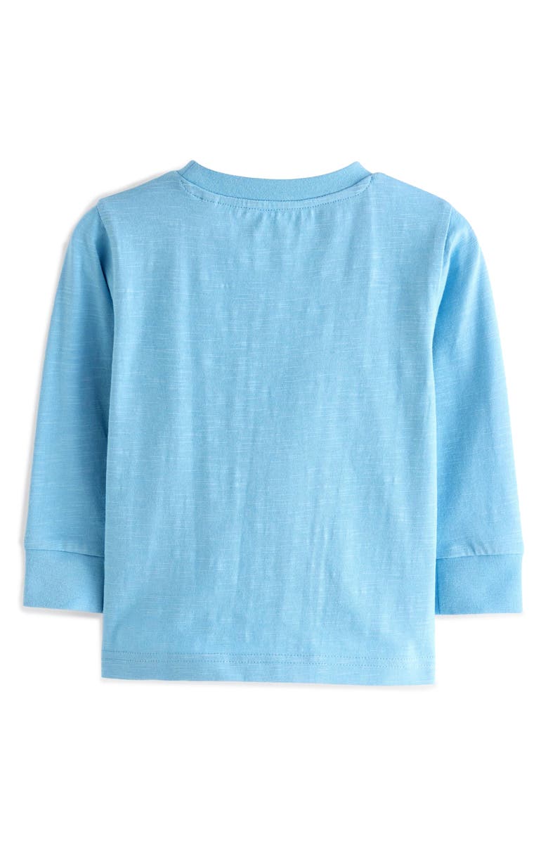 NEXT Kids' Fire Truck Appliqué Long Sleeve Cotton Graphic T-Shirt, Alternate, color,