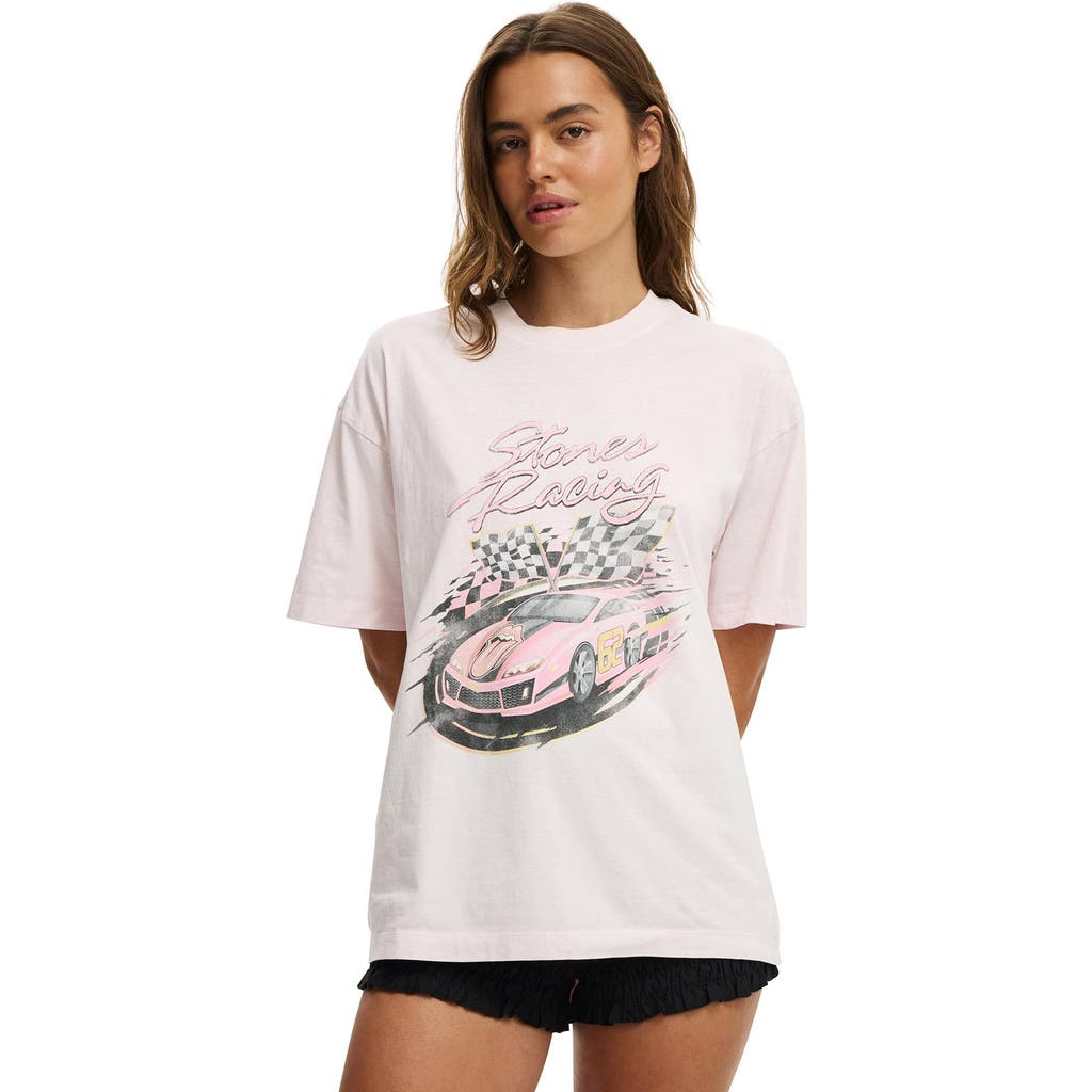 Cotton On The Lcn Music Boxy Graphic Tee In White