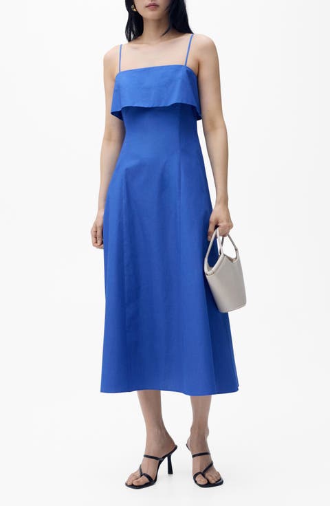 Strappy A-Line Dress