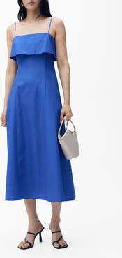 MANGO Strappy A-Line Dress