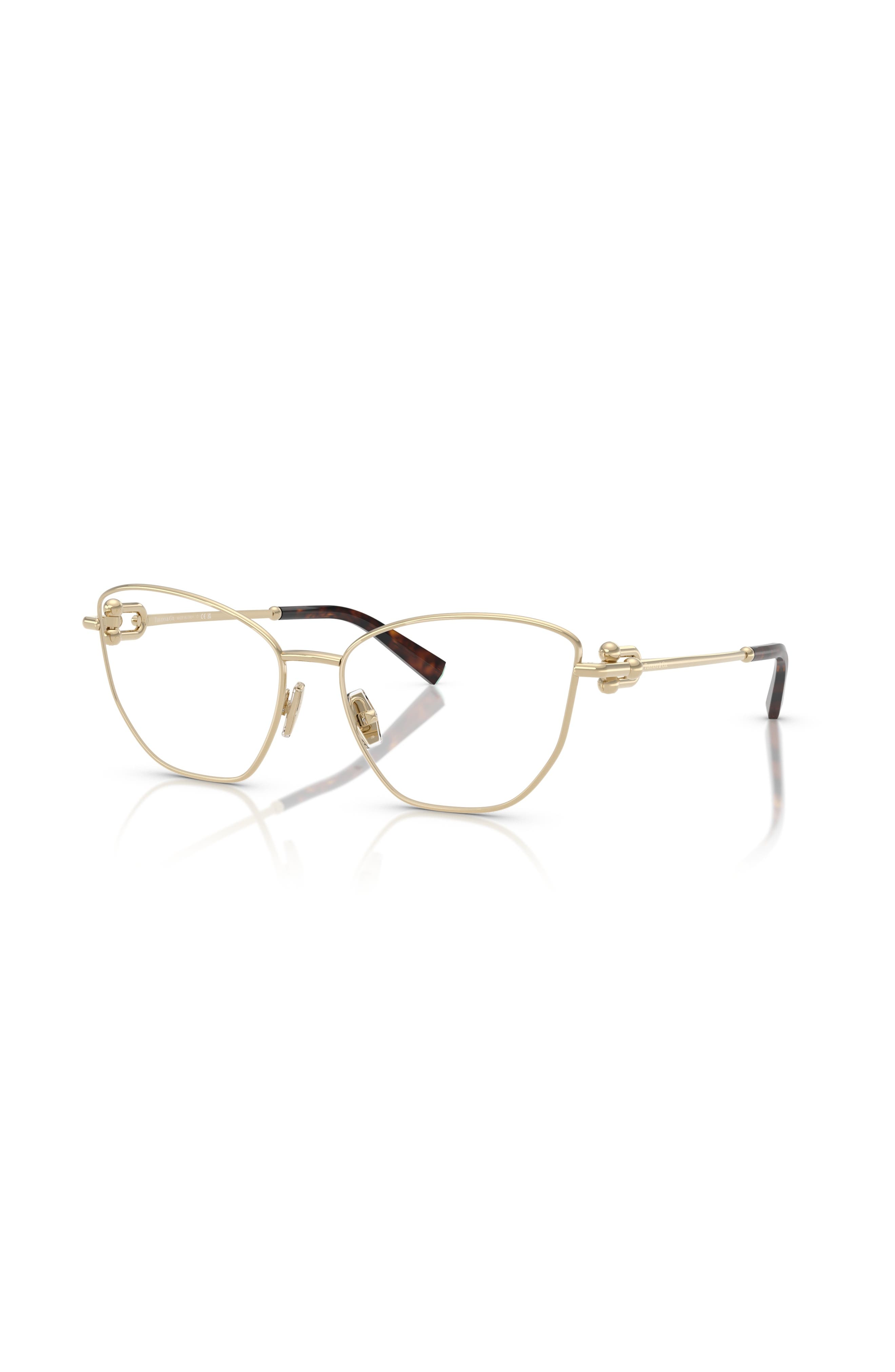 Tiffany & Co. 55mm Cat Eye optical glasses in Gold 