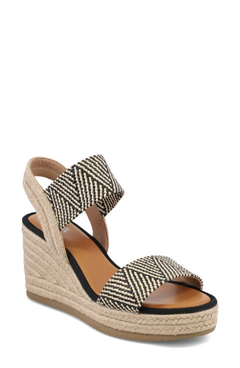 Brittni Espadrille Wedge Sandal (Women)