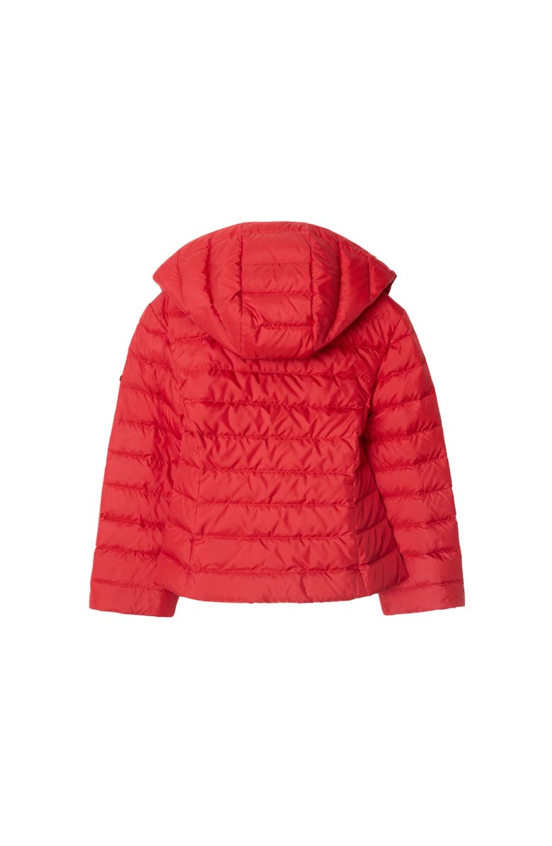 Burberry Hooded Puffer Jacket, Alternate, color, Poppy Red