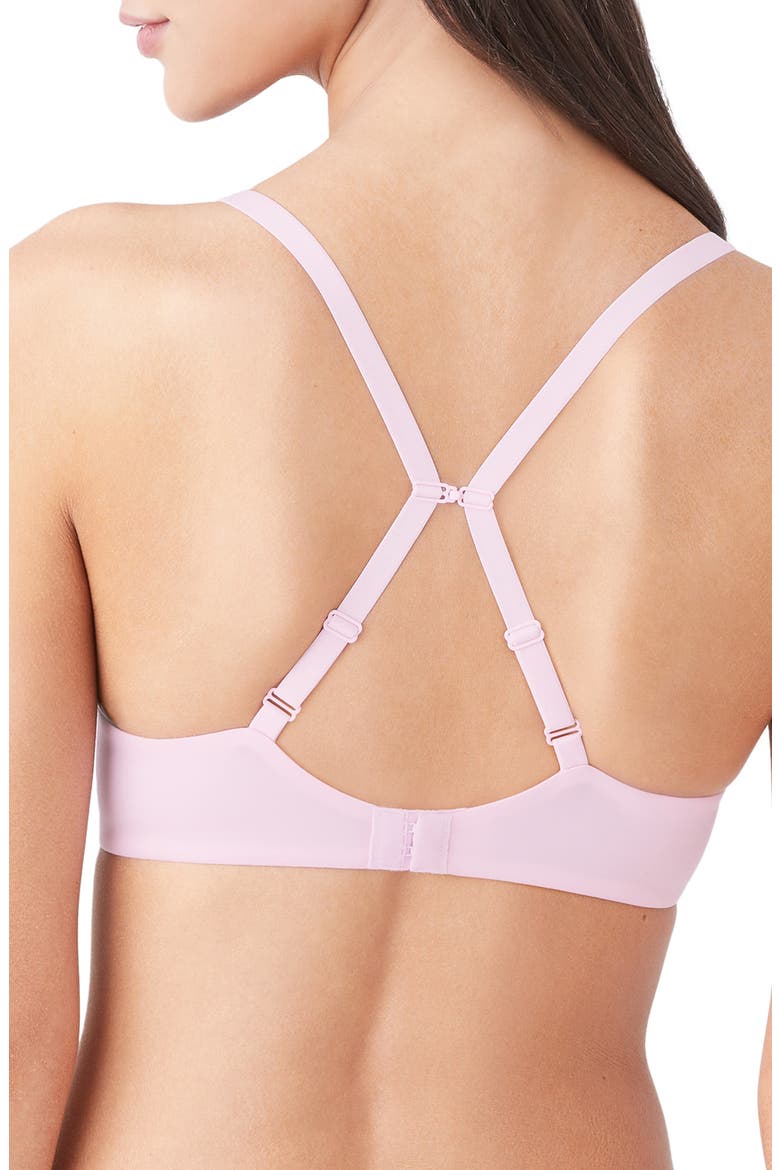 Future Foundation Wireless T-Shirt Bra, Alternate, color, PINK LADY