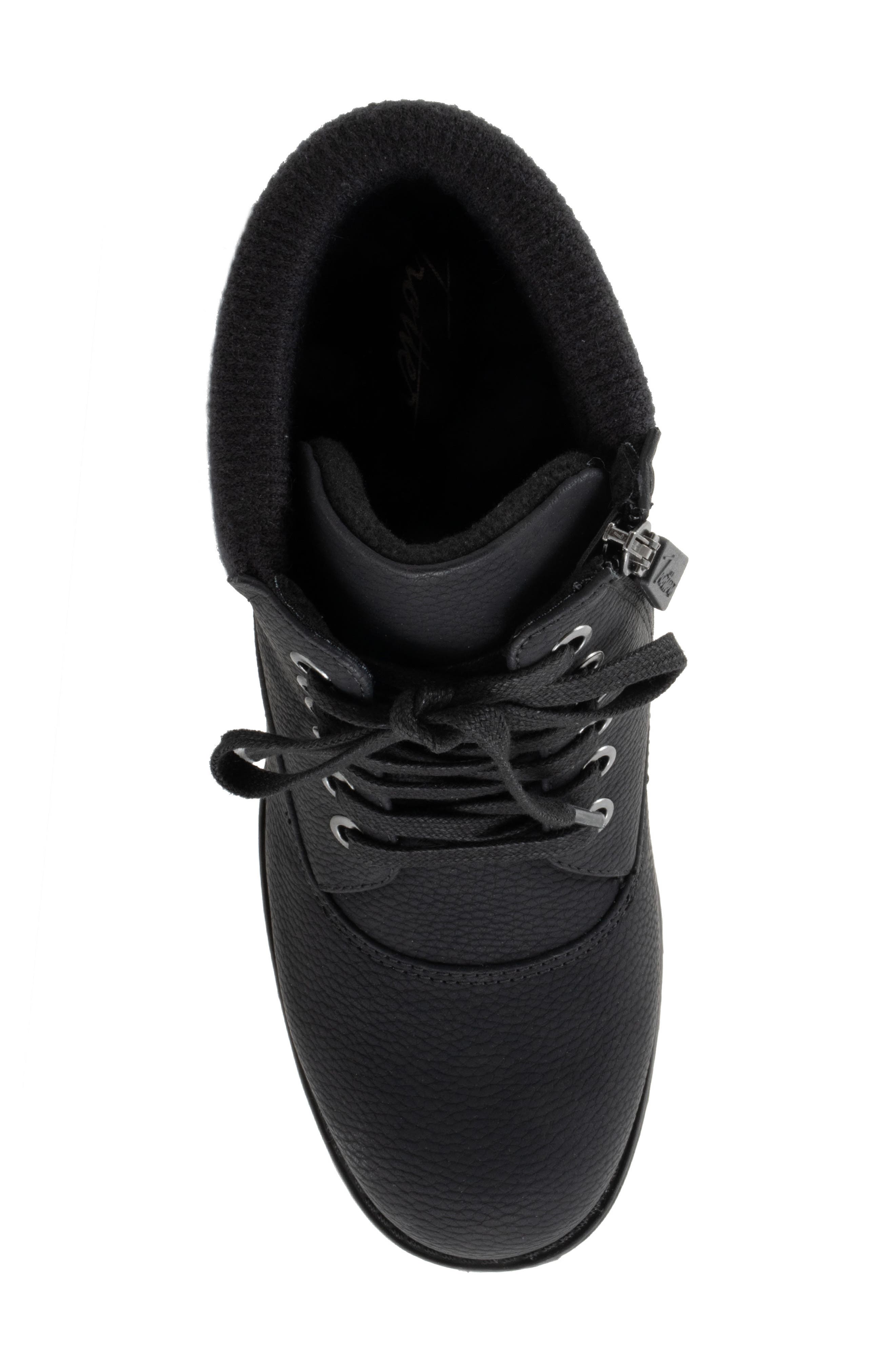 Trotters Bellamy Faux Fur Lined Bootie, Alternate, color, Black