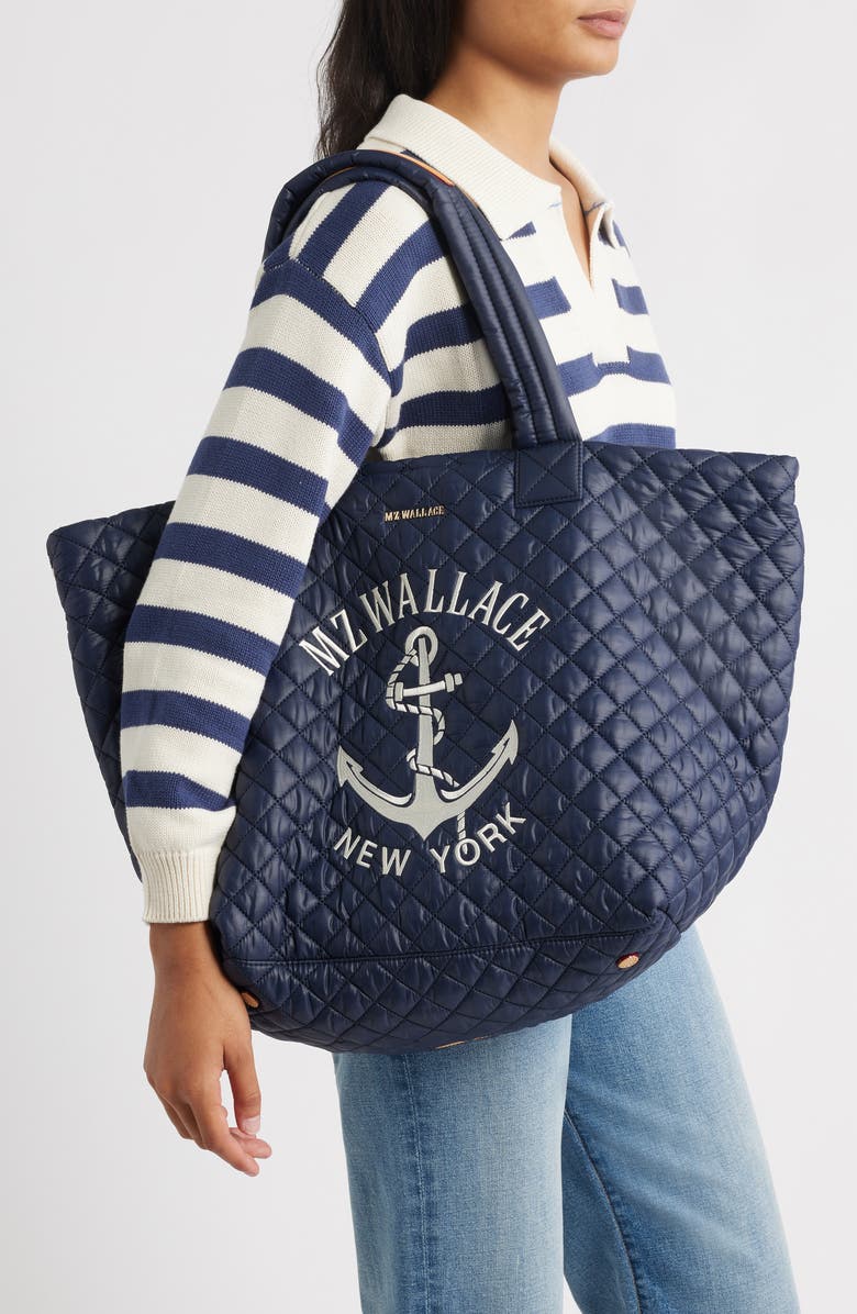 MZ Wallace Deluxe Large Metro Tote, Alternate, color, Mzw Anchor