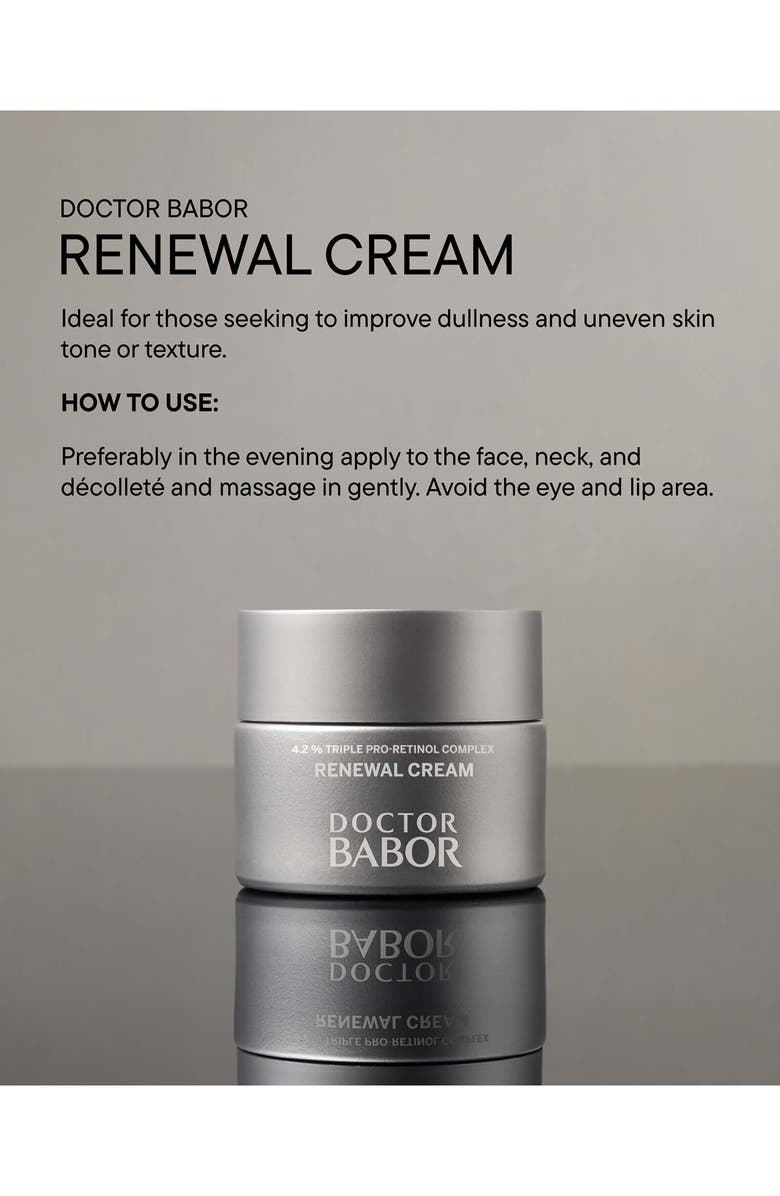 BABOR Renewal Cream, Alternate, color, 