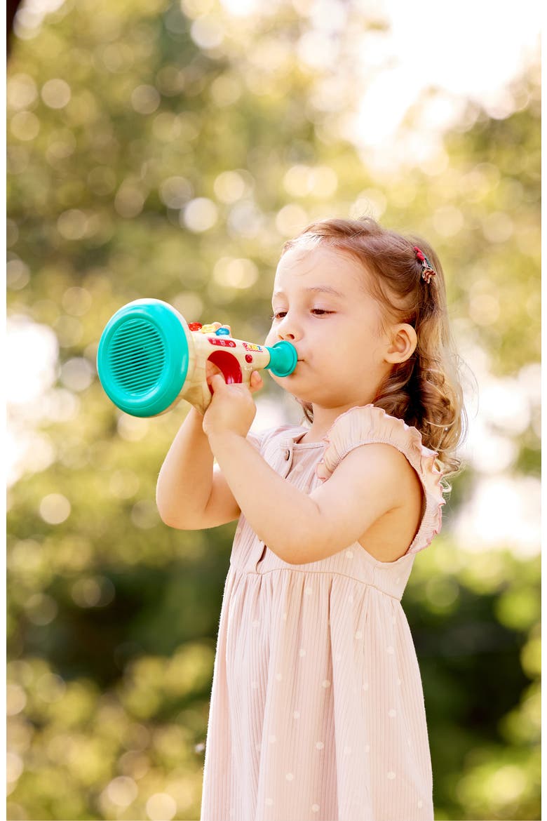 Kids' Melody Maestro Pixelz Toy Trumpet, Alternate, color, MULTIPLE COLOR