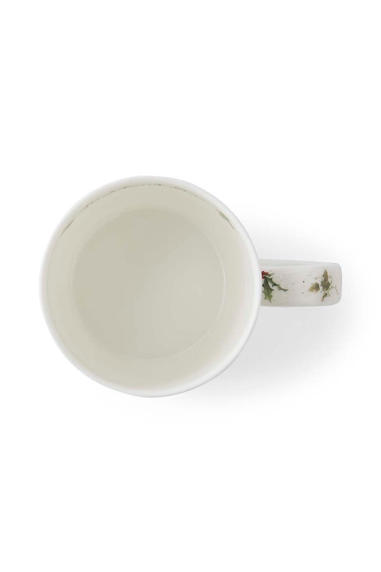 Wrendale Designs Christmas 11 ounce Bone China Mug, Alternate, color, Highland Star (Cow)