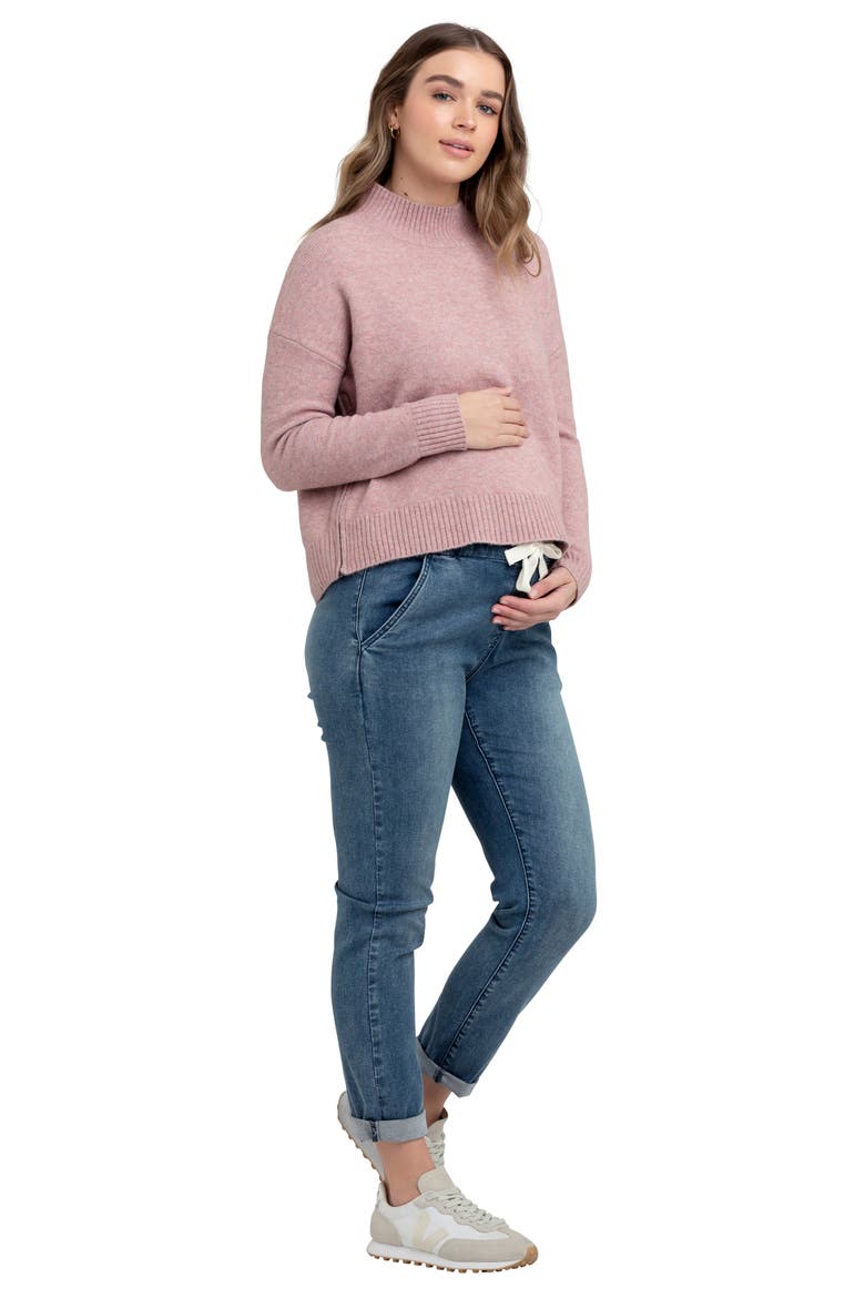 Denim Jogger, Alternate, color, BLUE
