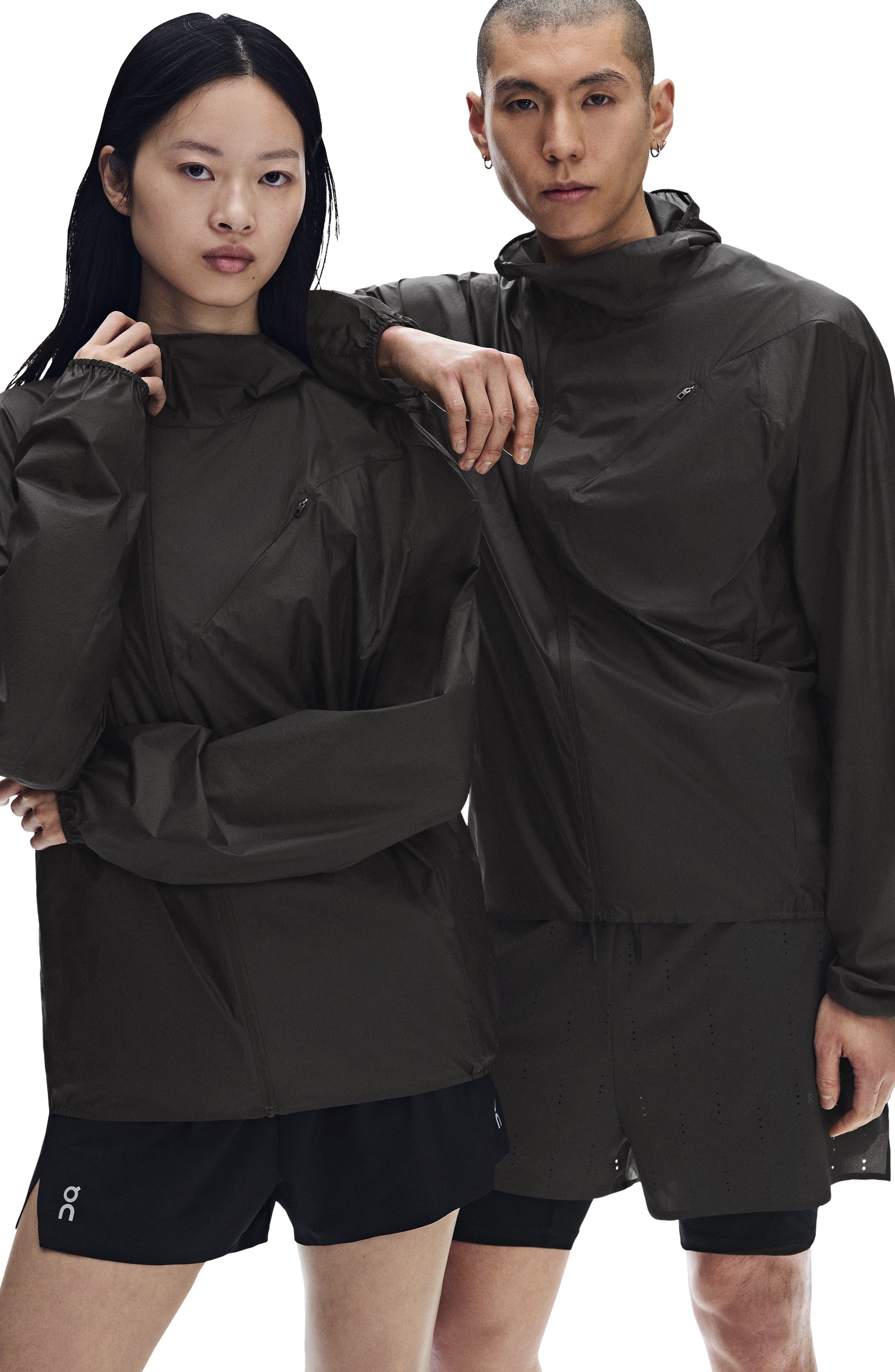 On x PAF Zero Water Repellent Hooded Running Jacket (Men) | Nordstrom