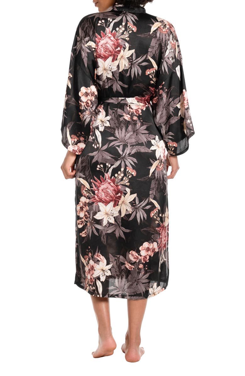 Midnight Bakery Floral Wrap Robe, Alternate, color, 