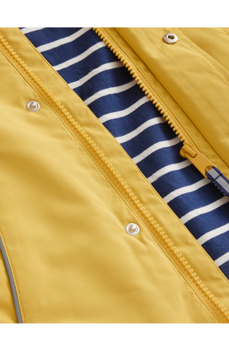 Mini Boden Kids' Waterproof Fisherman's Hooded Rain Jacket, Alternate, color, 