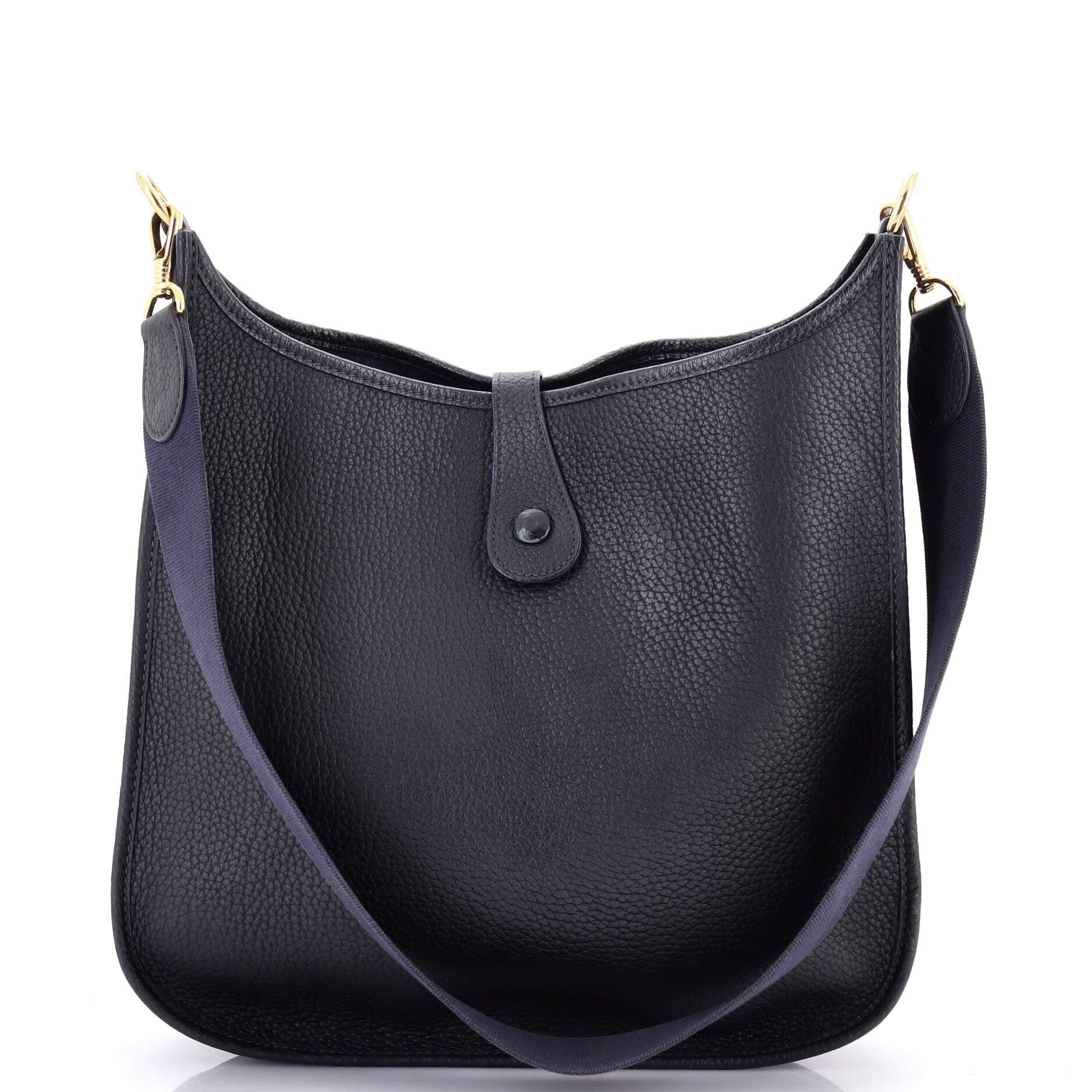 Pre-Owned Hermes Evelyne Bag Gen I Fjord GM, Alternate, color, 