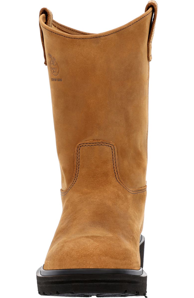 Georgia Boot Farm And Ranch Pull On Work Boot, Alternate, color, Mississippi Tan